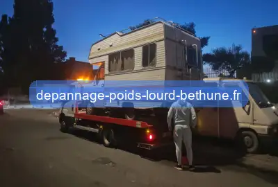 Remorquage campingcar